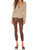 Margot High Rise Skinny Jean In Dark Mocha