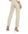 Milana Low-Rise Stovepipe Jeans In Sand Dune