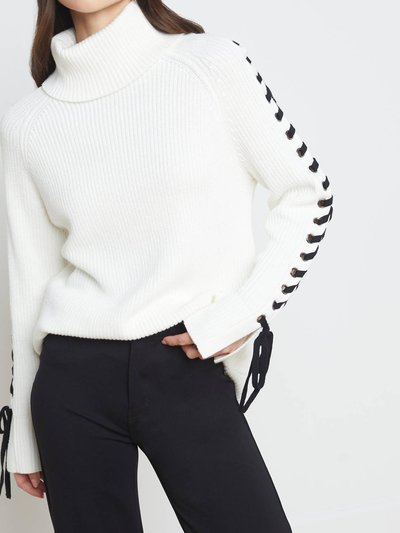 L'AGENCE Nola Lace Up Sweater product