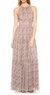 Penelope Tiered Dress - Rust Multi