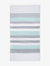 Cape Cod Turkish Towel - Teal & Gray