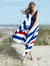 Classic Cabana Beach Towel - Red, White & Blue