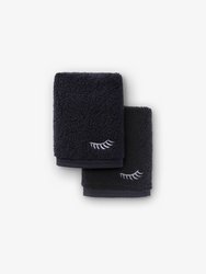 Makeup Towels Pair - Black Dusk - Black Dusk