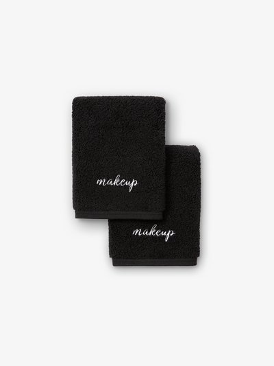 Laguna Beach Textile Company Makeup Towels Pair - Blackout product