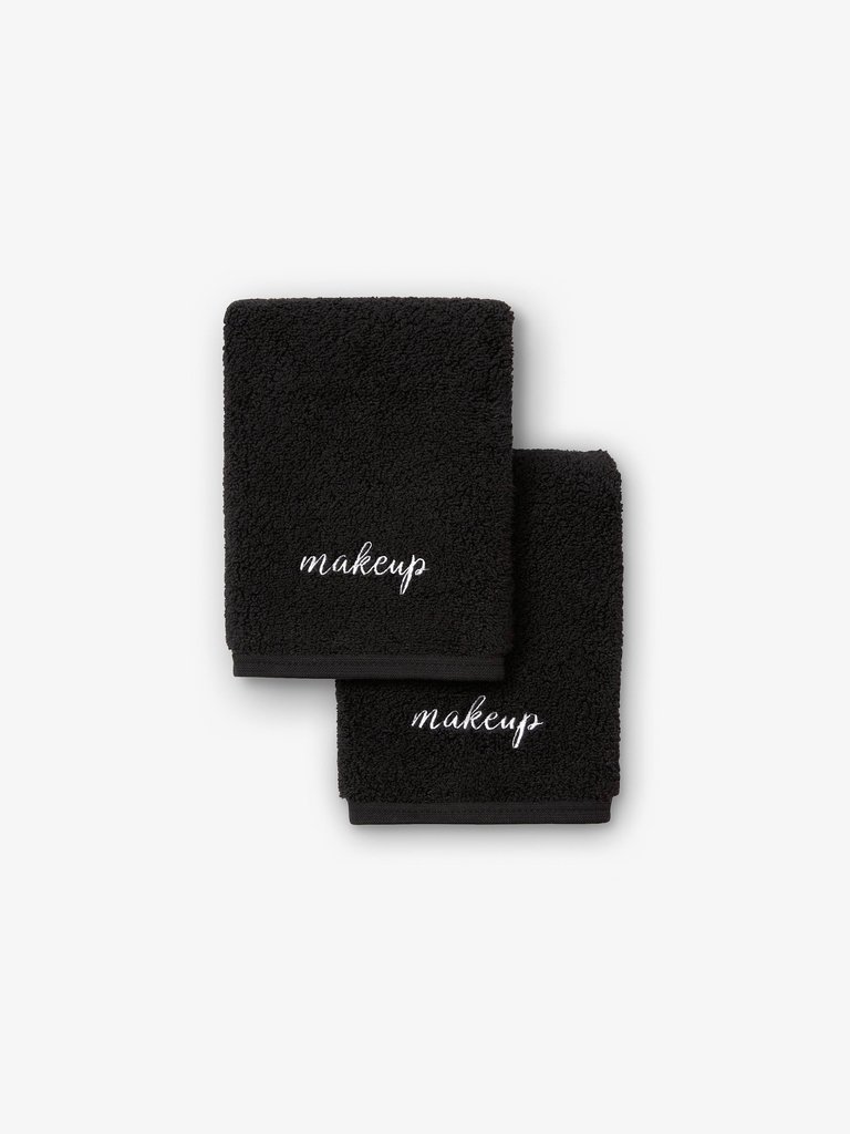 Makeup Towels Pair - Blackout - Blackout