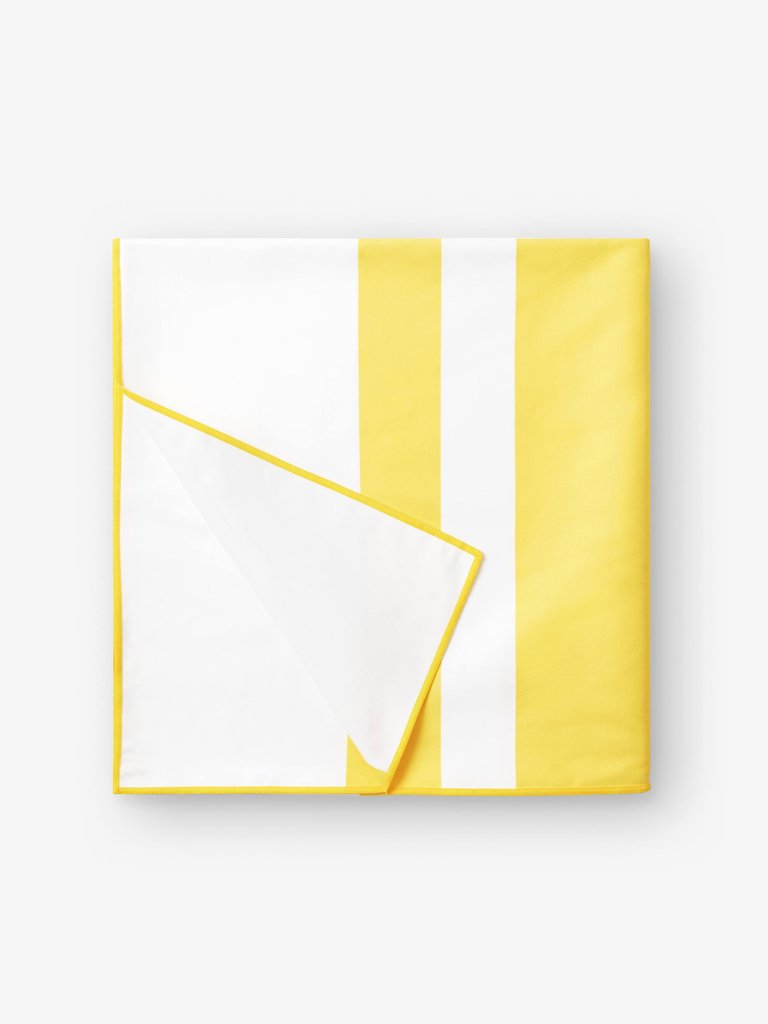 Microfiber Beach Towel - Mojave Yellow - Mojave Yellow