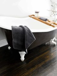 Supima Cotton Bath Towels Pair - Pewter