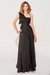 Aphrodite Noir Grecian Dress