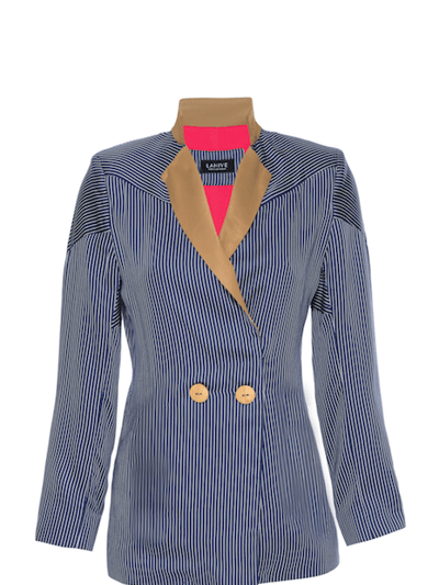 Lahive Cyprus Pinstriped Loose Fit Jacket product