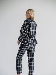 Cyprus Relaxed Fit Plaid Jacket