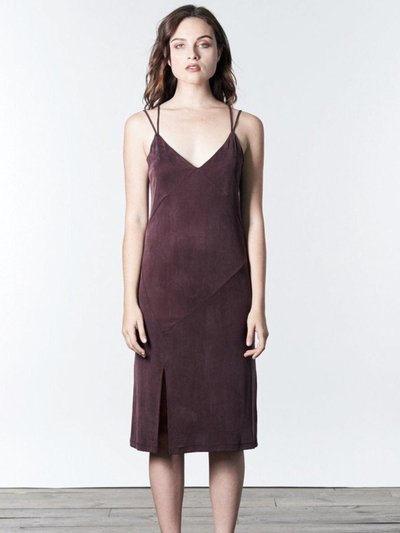 Lahive Gabby Merlot Slip Dress product