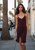 Gabby Merlot Slip Dress