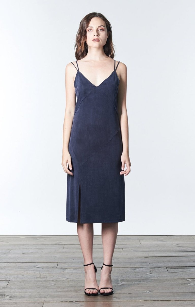 Gabby Midnight Slip Dress - Midnight