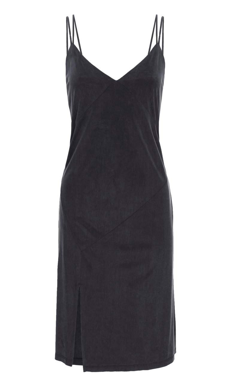 Gabby Noir Slip Dress