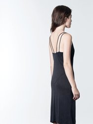 Gabby Noir Slip Dress