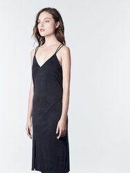 Gabby Noir Slip Dress