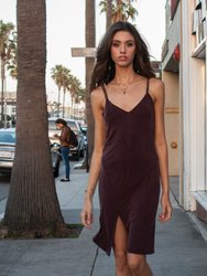 Gabby Noir Slip Dress