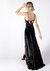 Grace Velvet Gown - Black Velvet