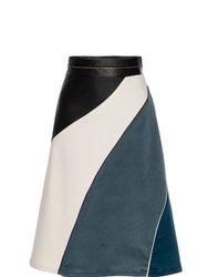 Harper A-Line Multi-Color Skirt