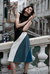 Harper A-Line Multi-Color Skirt