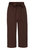 LAZZARO Cropped Cheery Chocolate Palazzo Pant - Cherry Chocolate