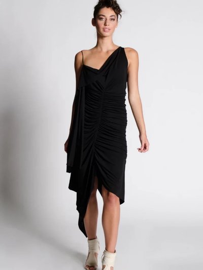 Lahive Margot A-Symmetrical Shirring Dress product