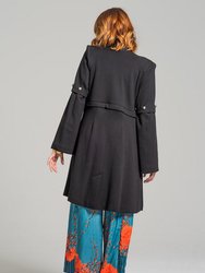 Nicolette Multi Jacket In Black Knit