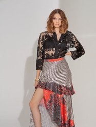 Pandora Detachable Print Skirt