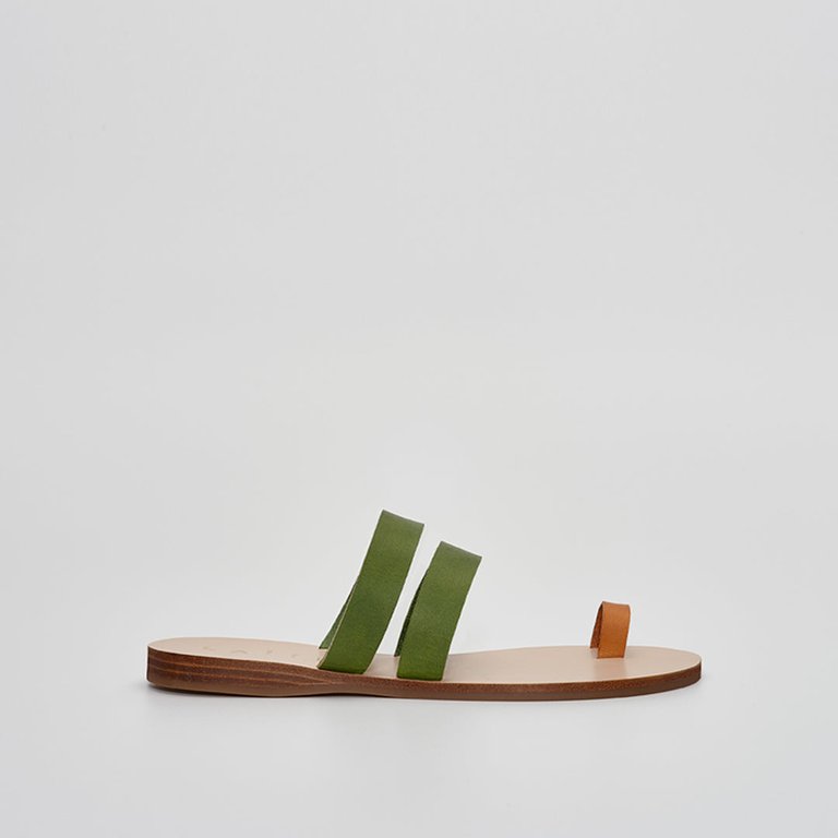 Kiki Sandal - Moss Green