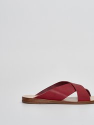 Palla Slide Sandal - Berry