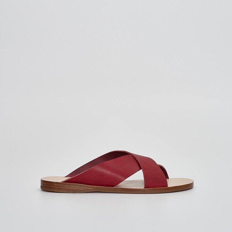 Palla Slide Sandal - Berry