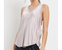 Bridget Silky Racer Tank Top In Iris - Iris