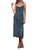 Here For It Velour Slip Dress In Cactus - Cactus