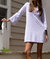 Laguna Shirt Dress In Light Lilac