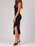 Margot Halter Dress In Classic Black