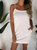 Serenity Cover Up Dress In White - White