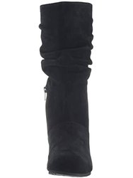 Women'S Pamby Boot - Black Suede