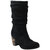 Women'S Pamby Boot - Black Suede - Black Suede