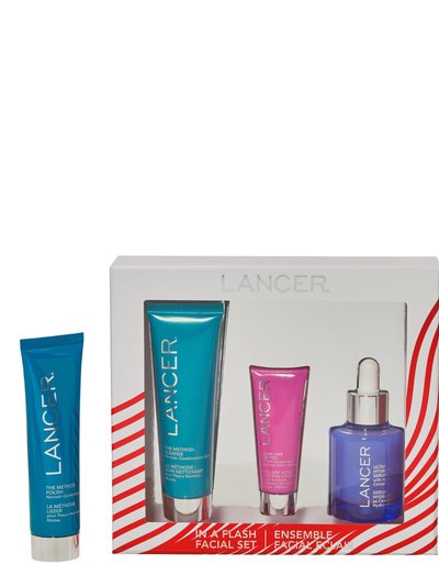 Lancer In A Flash Facial Set product
