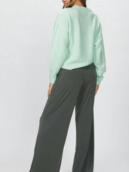 Philosophy Wide Leg Pocket Pant In Army