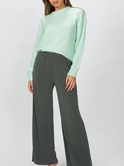 Lanston Philosophy Wide Leg Pocket Pant In Army product