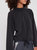 Drawstring Turtleneck Pullover