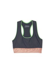 Pursuit Block Band Sports Bra