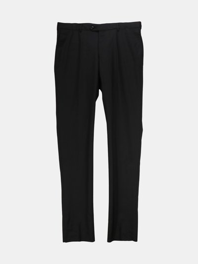 Lanvin Lanvin Men's Black Woolmark Cotton Dress Pants product