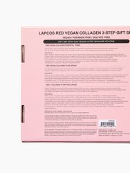 Red Vegan Collagen 3-Step Set