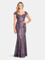 33491 - Fitted Lace Mermaid Gown