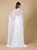 51066- Long Flowing Beaded Cape