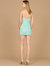 9971 - Sequin Cowl Neck Mini Dress