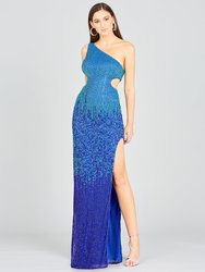 Anabelle Sequin Dress - Sapphire