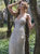 Lara 29904 - Body Con V-neck Beaded Dress